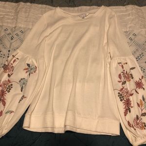 Floral big cuff shirt!